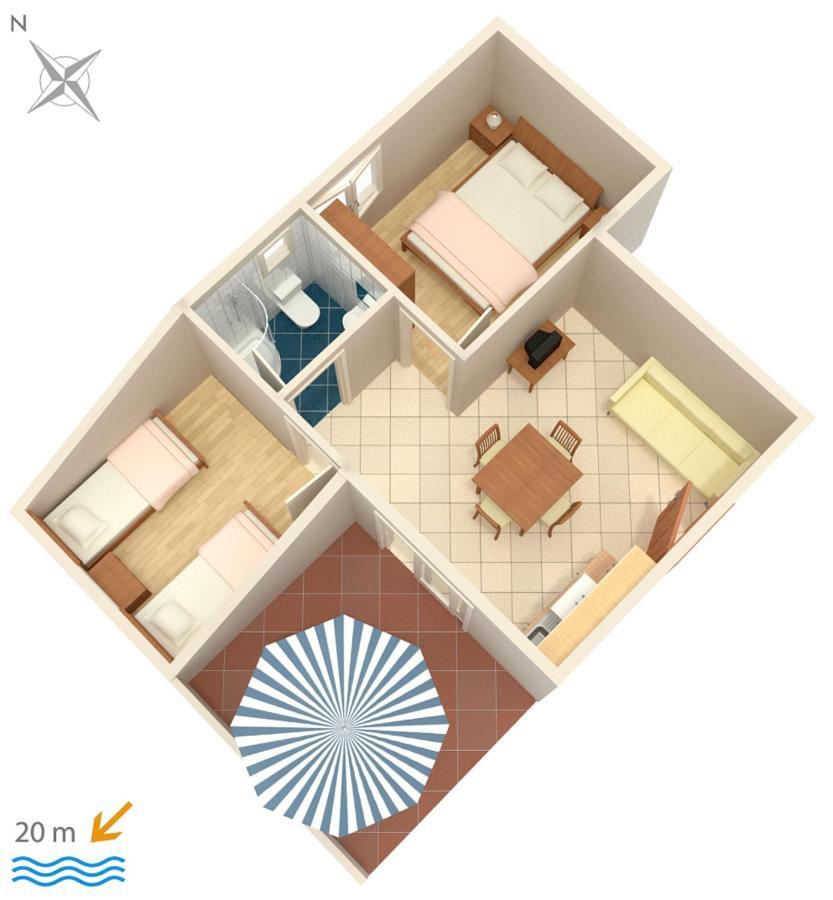 Apartments By The Sea Crikvenica - 2354 المظهر الخارجي الصورة