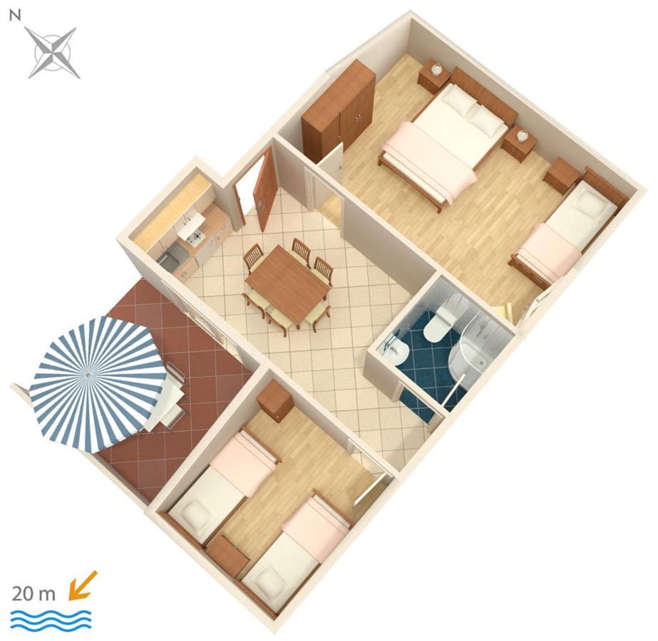 Apartments By The Sea Crikvenica - 2354 المظهر الخارجي الصورة